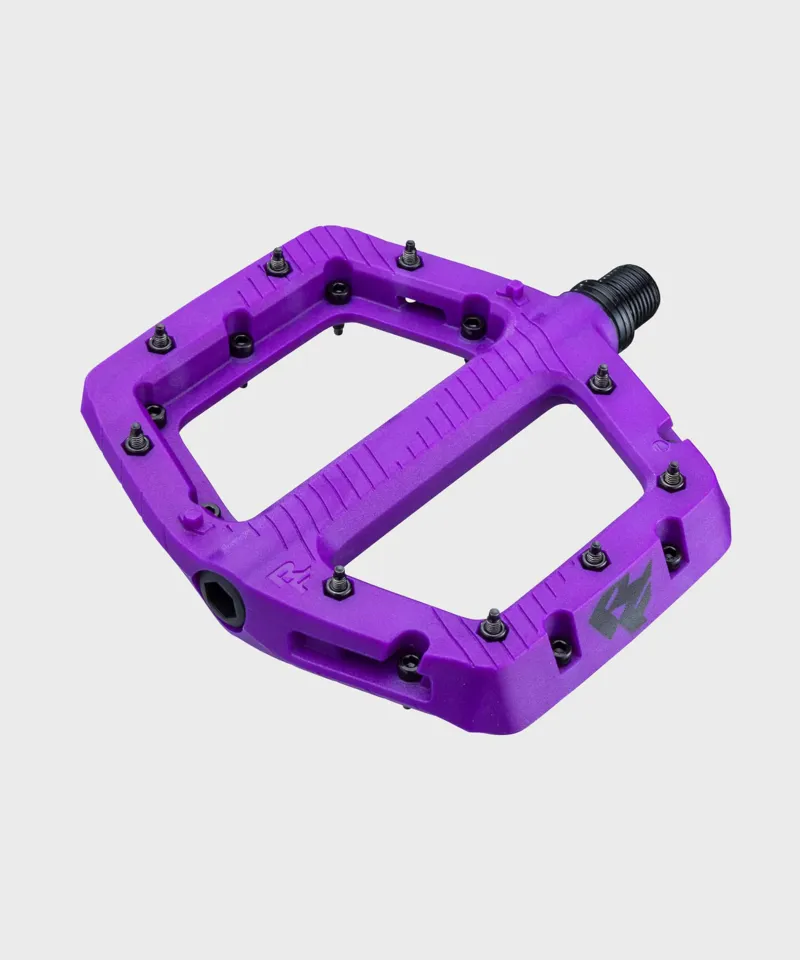 Race Face Chester Flat Mountain Bike Pedals - Purple
