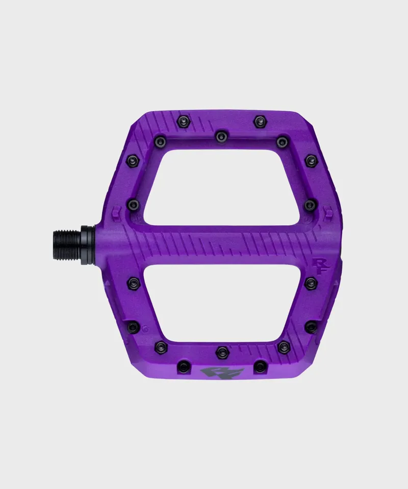 Race Face Chester Flat Mountain Bike Pedals - Purple-2