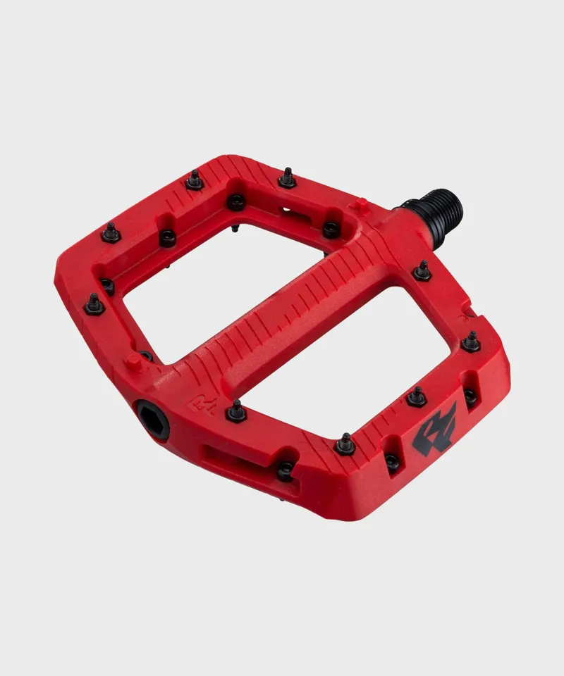 Race Face Chester Flat Mountain Bike Pedals - Red