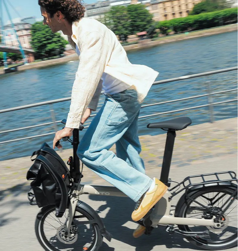 UTO Afternoon Pro20 Folding Electric Bike - Anthracite Grey-9