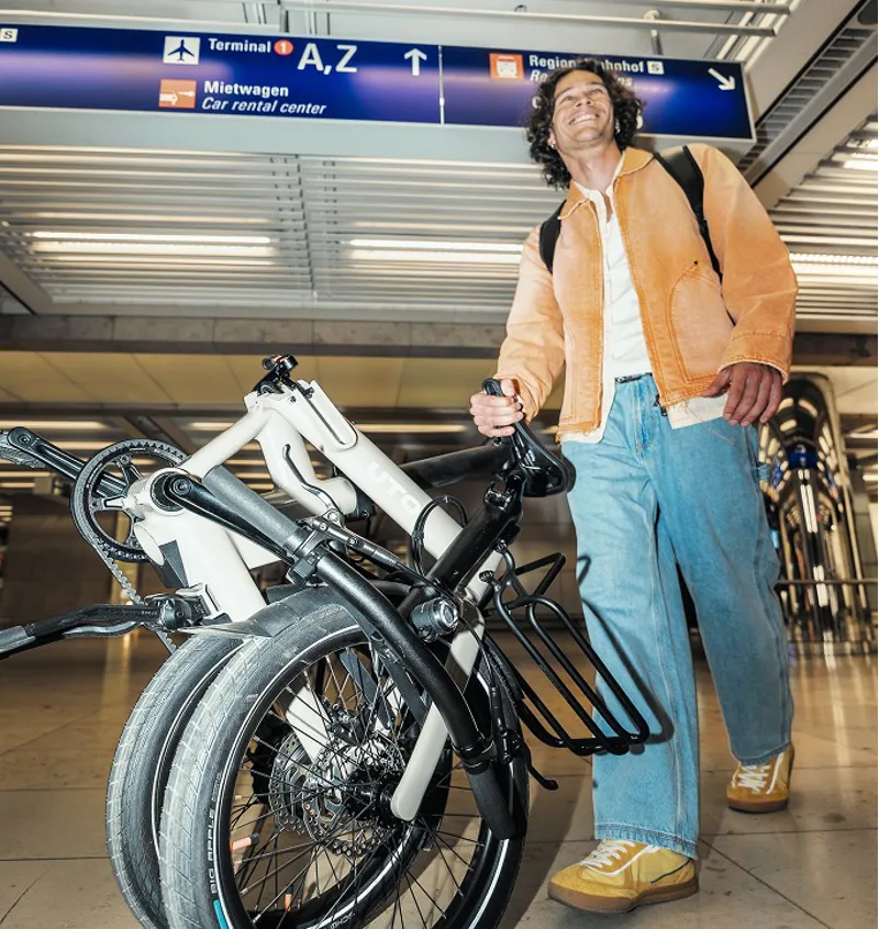 UTO Afternoon Pro20 Folding Electric Bike - Anthracite Grey-8