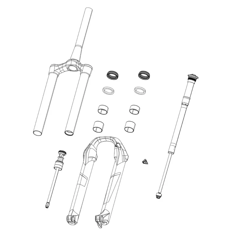 RockShox Spare Front Suspension Service Bleed Fitting Charger Damper