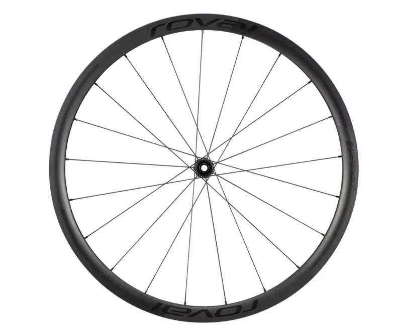 Roval Alpinist CL II 700c Front Road Bike Wheel - Satin Carbon/Black-1