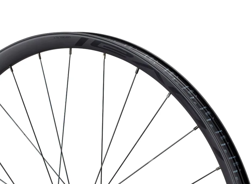 Roval Control SL V 370 29 28H Mountain Bike Front Wheel - Satin Carbon/Black-2