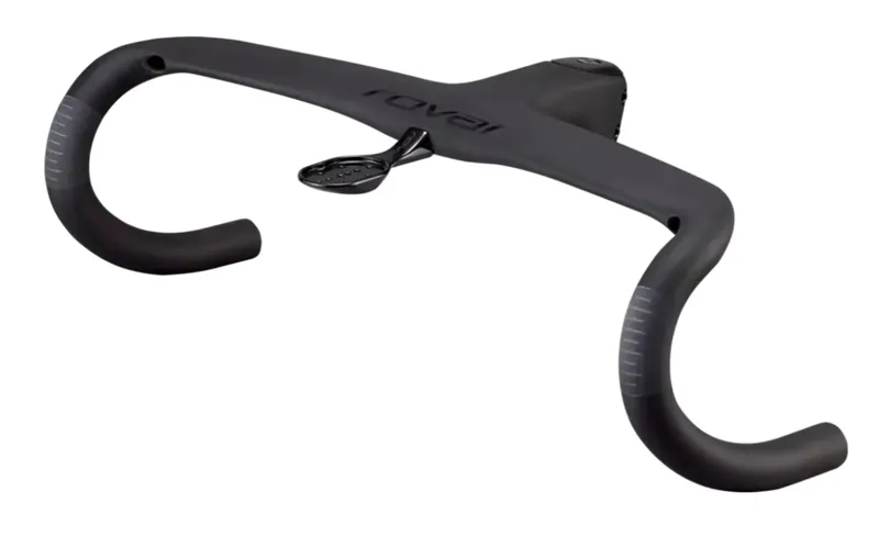 Shop Soiled: Roval Rapide 110mm x 420mm Cockpit - Matte Carbon/Gloss Black