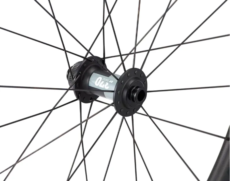 Roval Rapide C 38 Disc 700c Gravel Cycling Wheel - Satin Carbon/Black-3