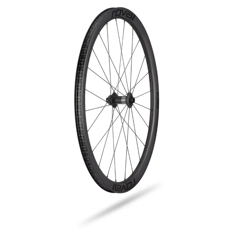 Roval Rapide C 38 Disc 700c Gravel Cycling Wheel - Satin Carbon/Black-5