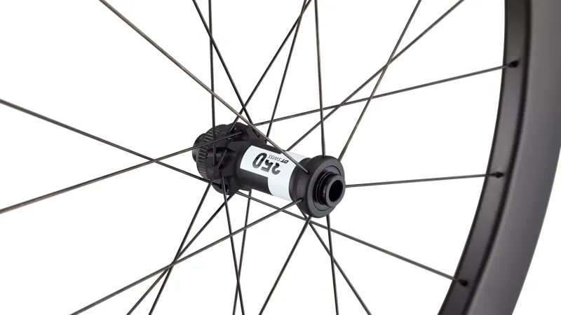 Roval Terra Aero CL Gravel Racing Front Wheel - Satin Carbon/Satin Black-1