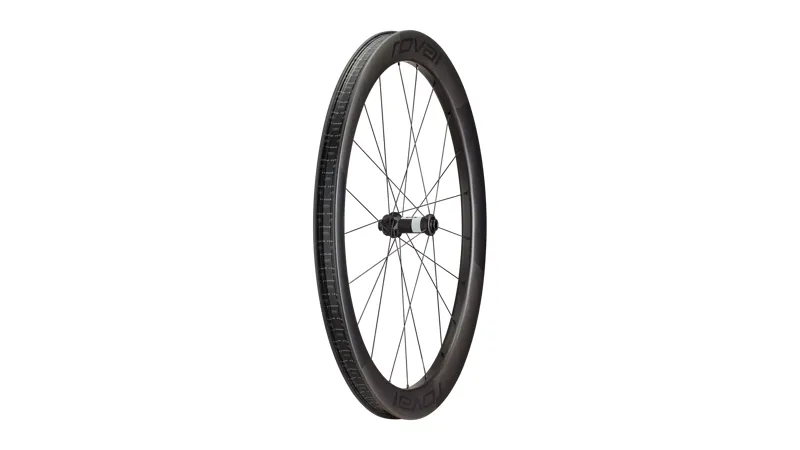Roval Terra Aero CL Gravel Racing Front Wheel - Satin Carbon/Satin Black