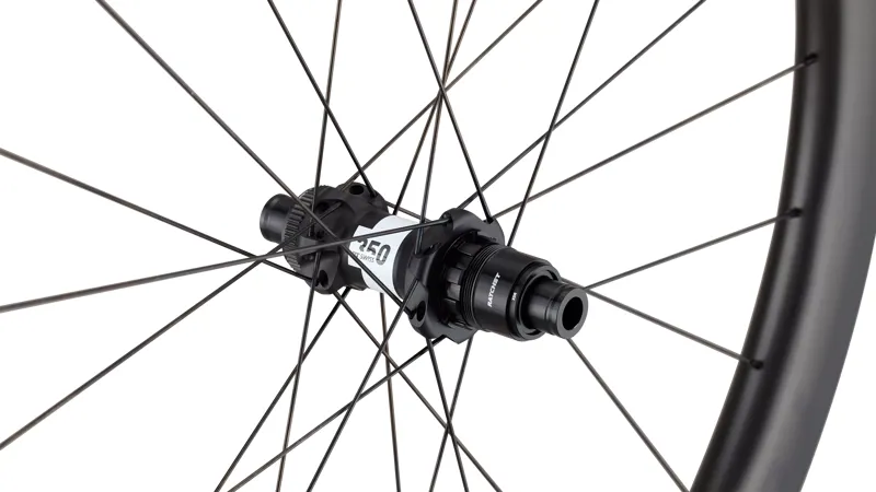 Roval Terra Aero CL Gravel Racing Rear Wheel - Satin Carbon/Satin Black-1