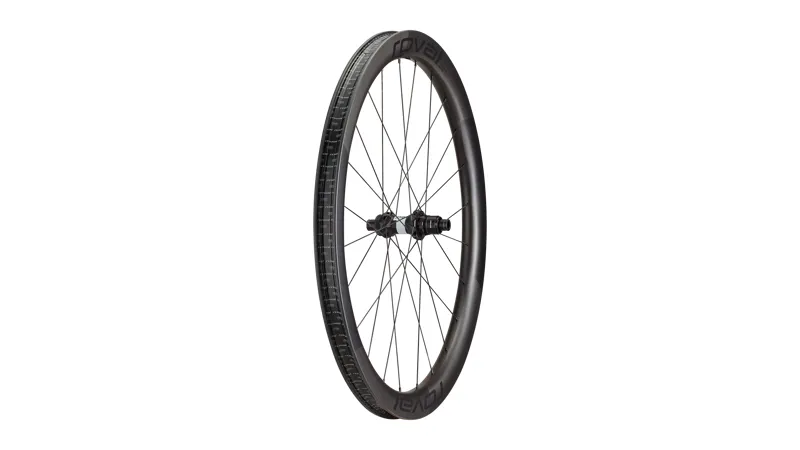 Roval Terra Aero CL Gravel Racing Rear Wheel - Satin Carbon/Satin Black