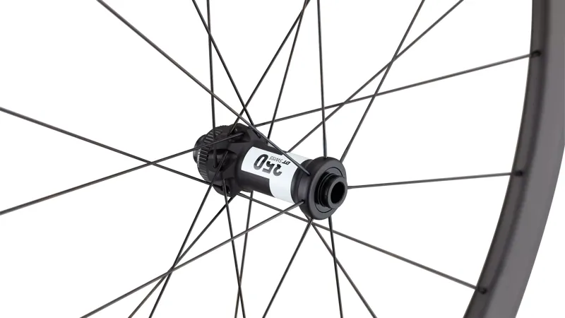 Roval Terra CL III 700c Gravel Racing Front Wheel - Satin Carbon/Satin Black-1