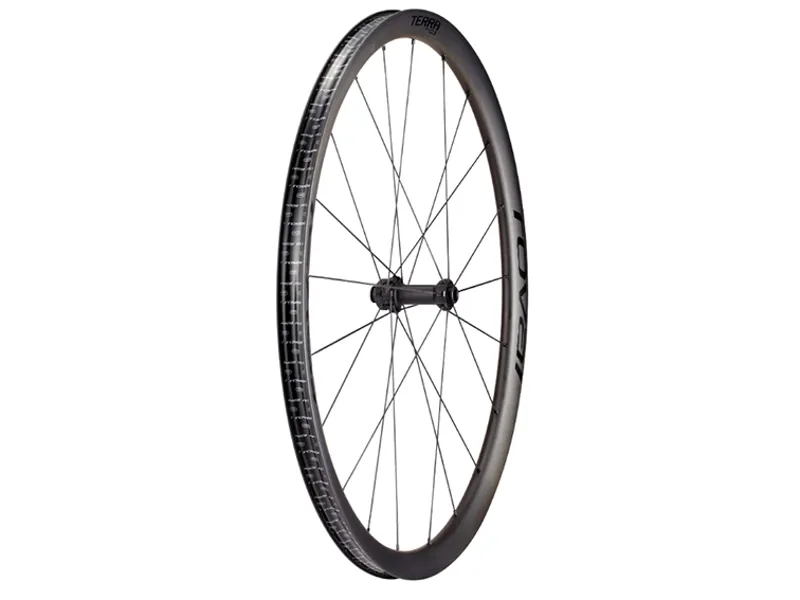 Roval Terra CLX II 700c Gravel Wheelset - Satin Carbon/Gloss Black-1
