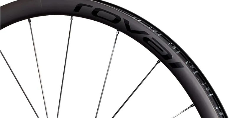 Roval Terra CLX II 700c Gravel Wheelset - Satin Carbon/Gloss Black-3