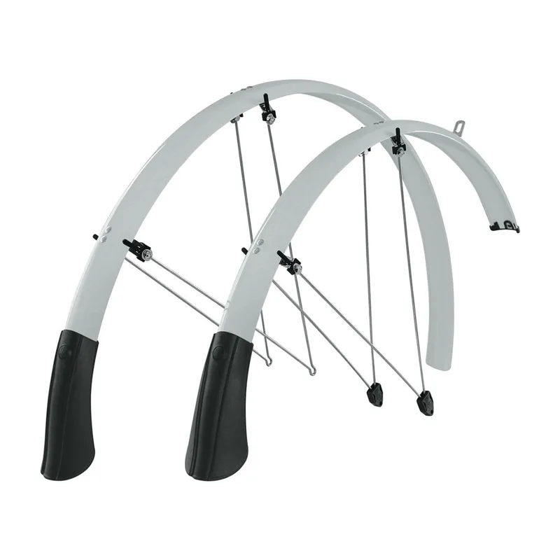 SKS Longboard Mudguard Set - Silver