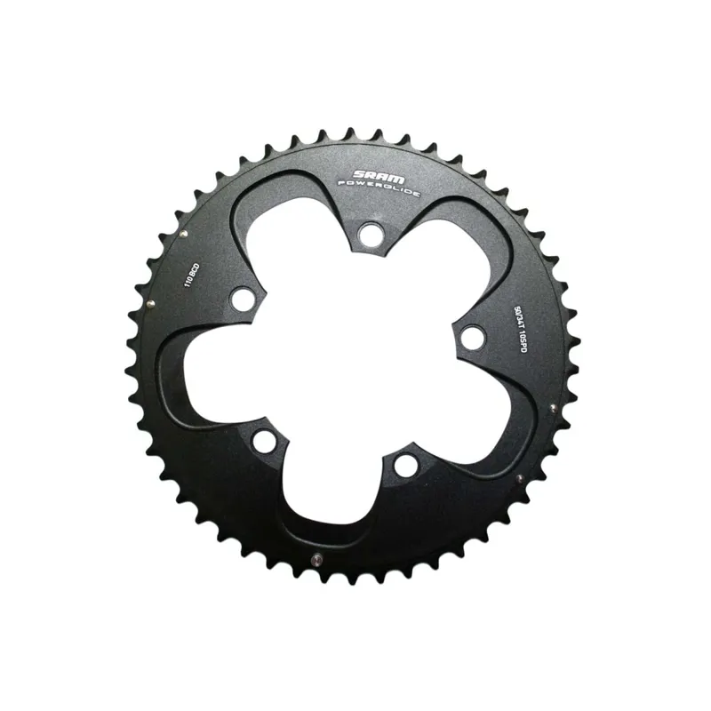SRAM Red Chainring Road 50T S1 110 Alum 4mm 50-34 - Black
