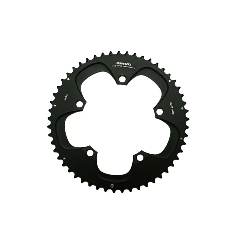 SRAM Chainring Road Red 53T S1 130 Alum 4mm 53-39 - Black