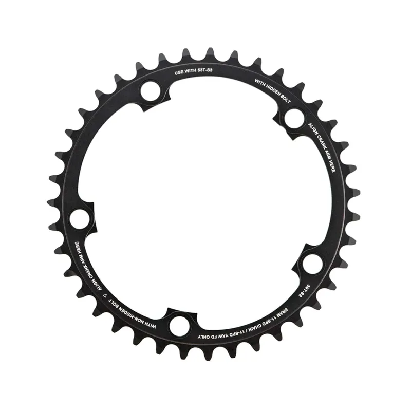 SRAM Red22 Force22 Chainring Road X Glide R 53 39T Yaw 11 Speed