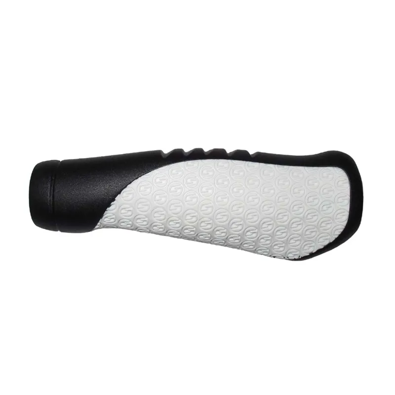 SRAM Comfort 133mm Handlebar Grips - Black/White