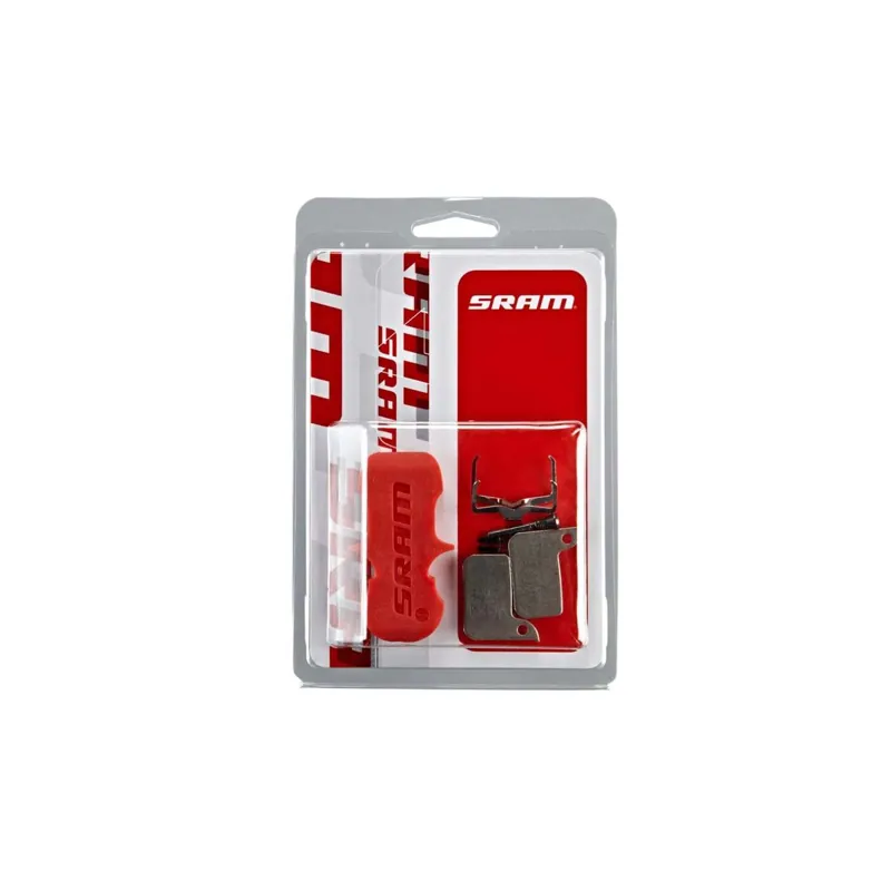 SRAM Disc Brake Pads Organic/Steel Quiet Monoblock Hydraulic Road Disc Level Ultimate TLM A1 - Silver