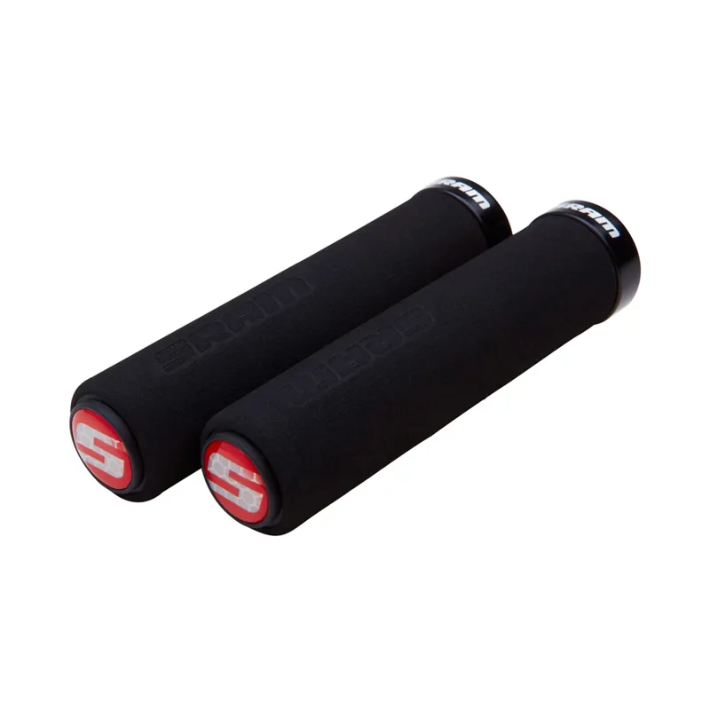 SRAM Locking Handlebar Grips Foam 129mm - Black