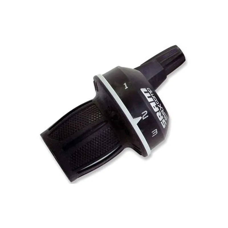 SRAM MRX Twist Shifter 3-Speed Front Fits Shimano - Black