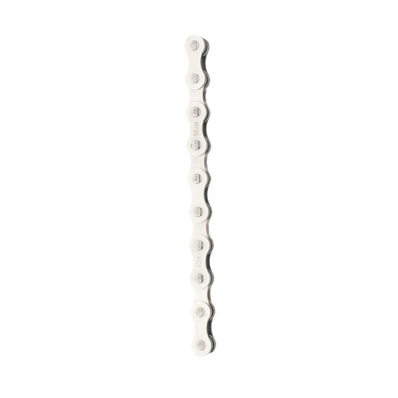 SRAM PC1 1/8 1SPD Chain Nickel 114 Links Single Speed - Silver