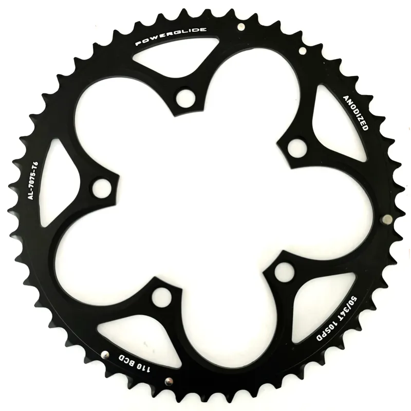 SRAM Spare Chainring Road 50T 110 B V2 Aluminium 4mm 50-34 - Black