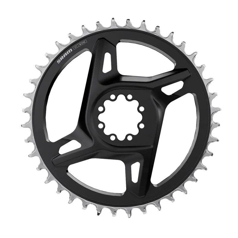 SRAM Chainring Road DM X-Sync Red E1 - Black/Silver