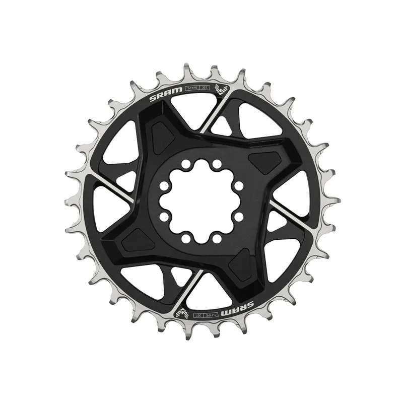 SRAM X0 Eagle T-Type D1 Direct Mount Chainring 3mm Offset - Black