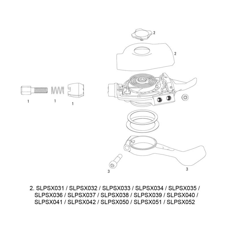 SRAM Cover Kit for X0 Trigger 2011 Right Red 10-Speed