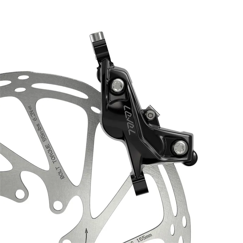 SRAM Disc Brake Level Silver Stealth 4 Piston Lever/Hardware C1 2000mm-4