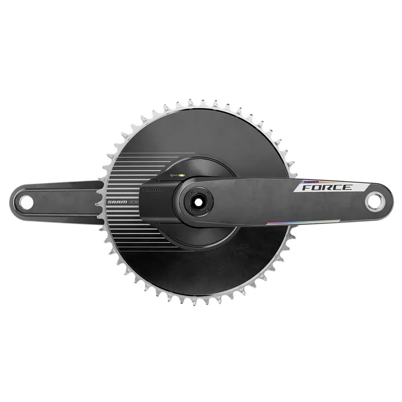 SRAM Force AXS 1x E1 DUB Direct Mount 50T Aero Crankset with Power Meter Spider