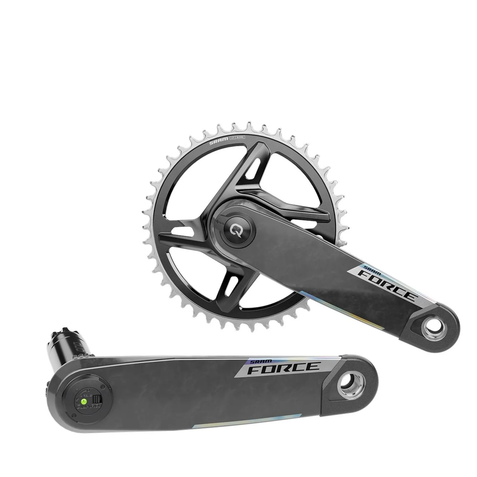 SRAM Force AXS 1x XPLR DUB Wide E1 Crankset w/Power Meter Spindle