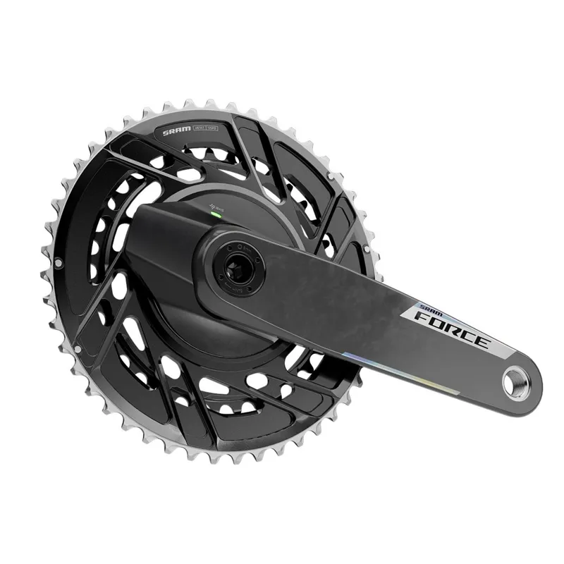 SRAM Force AXS E1 DUB Thread Mount Crankset with Power Meter Spider 46-33T-1