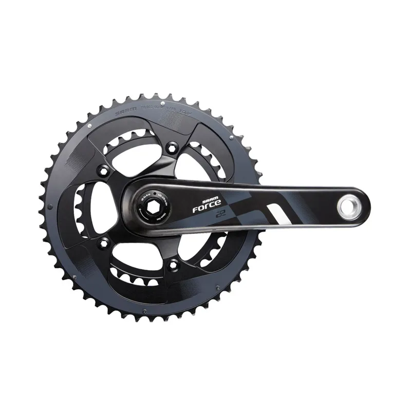 SRAM Force22 Crank Set GXP 165mm 53-39T 11-Speed - Black