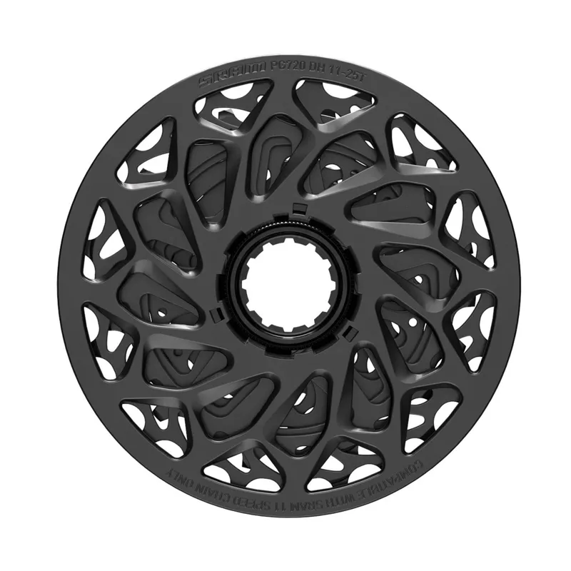 SRAM PG-720 Powerglide Downhill Cassette - Black-1