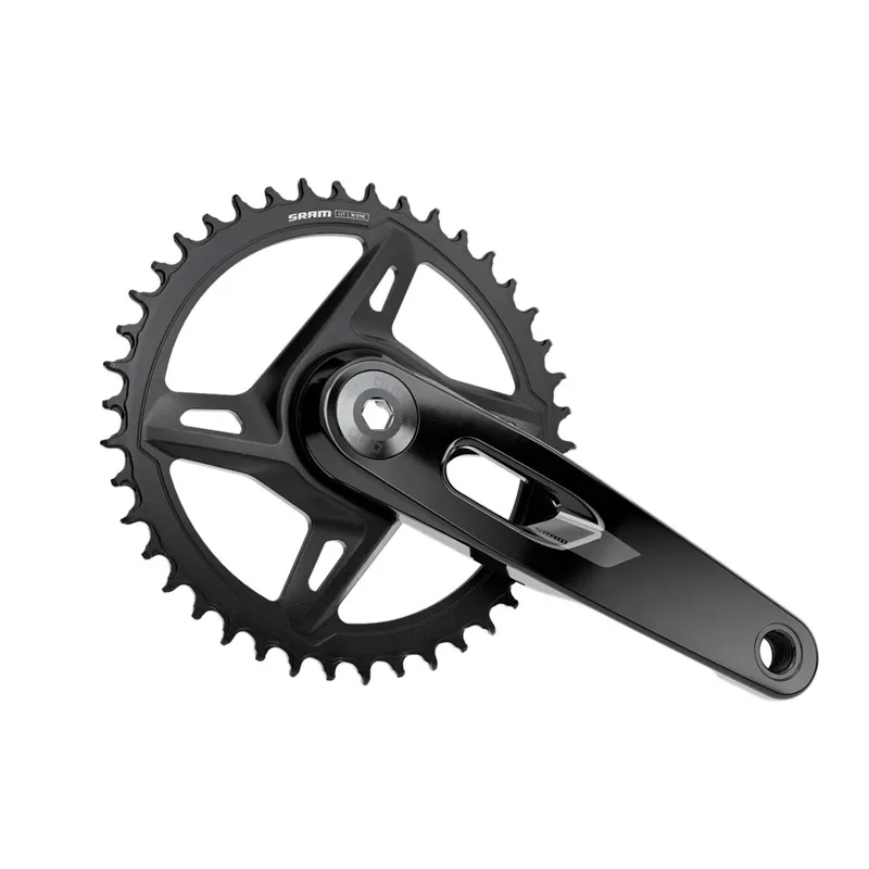 SRAM Rival 1x E1 XPLR DUB Wide Crankset Direct Mount 42T - Black-1