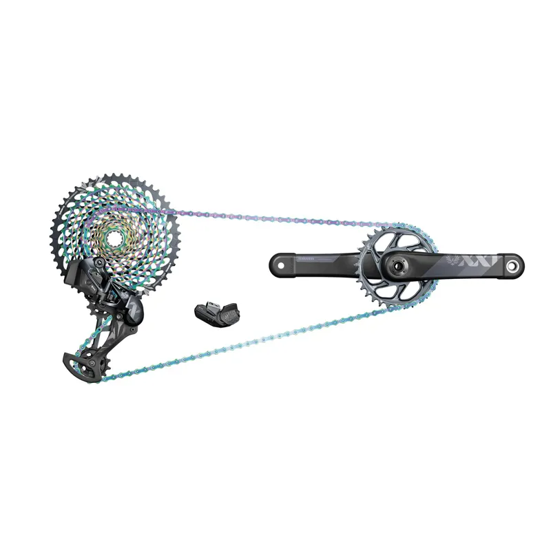 SRAM XX1 Eagle Crankset 55mm Chainline DUB 32T - Grey-1