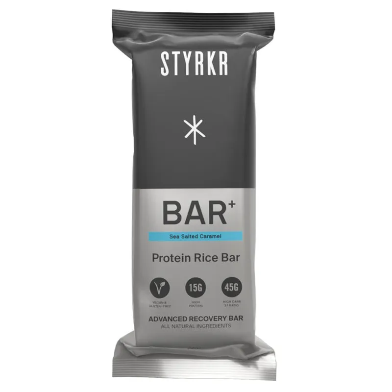 STYRKR Bar+ Protein Rice Recovery Bar - Sea Salted Caramel