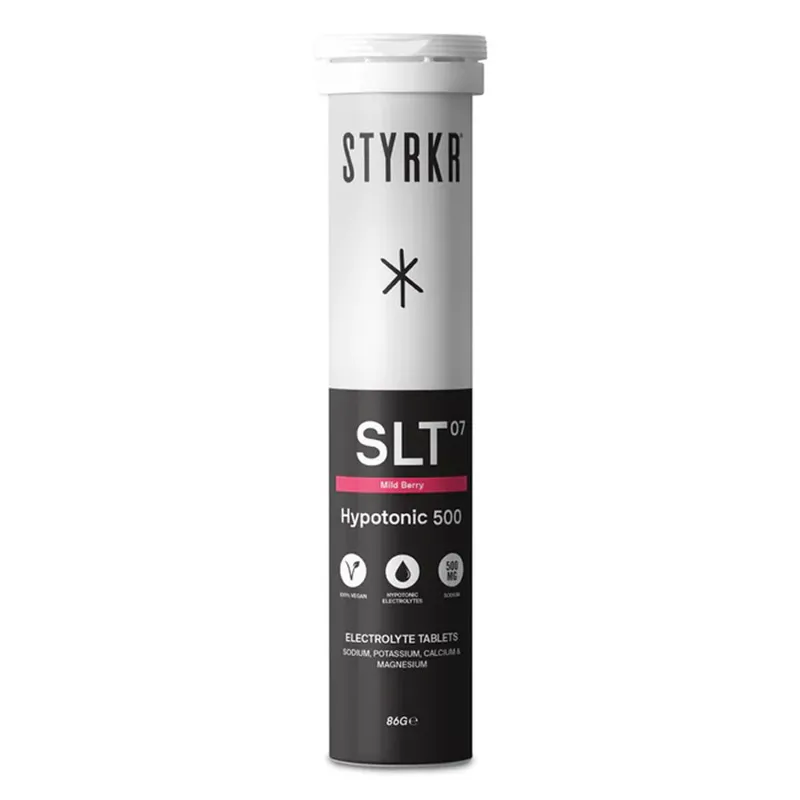 STYRKR SLT07 500mg Hydration Tablets Mild Berry - x12 Tablets