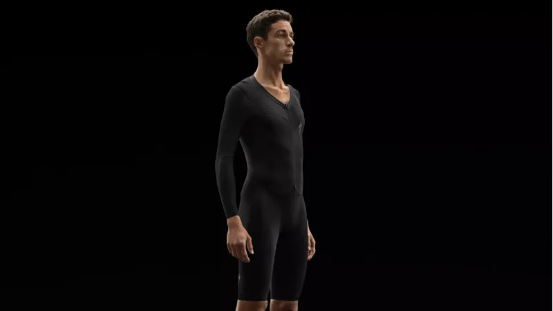 S-Works Aero Mens Long Sleeve Cycling Skin Suit - Black-1