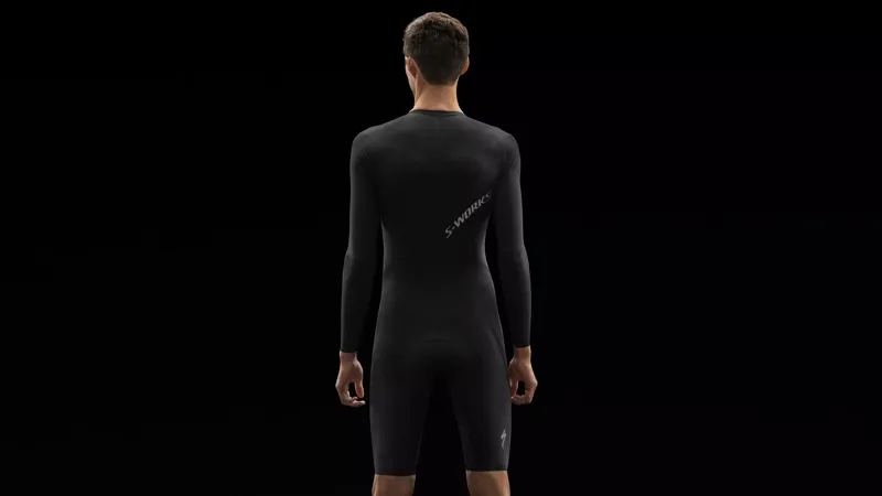 S-Works Aero Mens Long Sleeve Cycling Skin Suit - Black-2