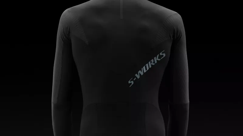 S-Works Aero Mens Long Sleeve Cycling Skin Suit - Black-3