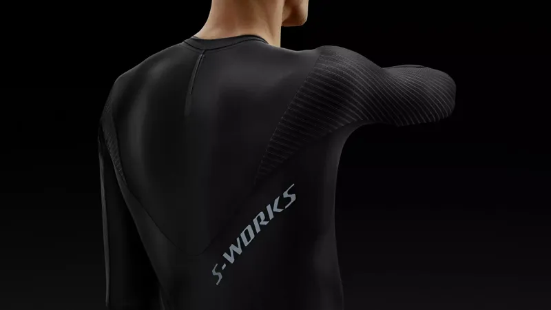 S-Works Aero Mens Long Sleeve Cycling Skin Suit - Black-4
