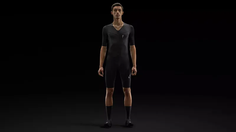 S-Works Aero Mens Short Sleeve Cycling Skin Suit Black - Main Image