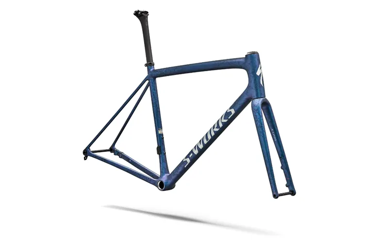2026 S-Works Aethos 2 FACT 12r Carbon Road Bike Frameset - Black Ink Wash-1