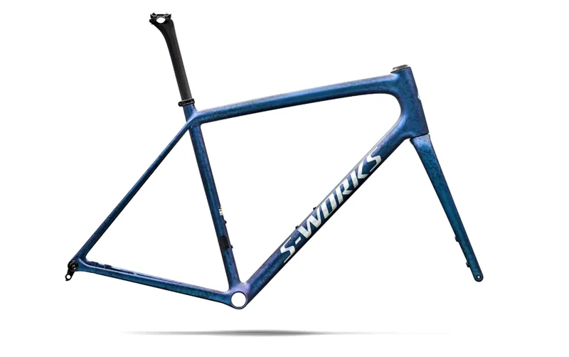 2026 S-Works Aethos 2 FACT 12r Carbon Road Bike Frameset - Black Ink Wash