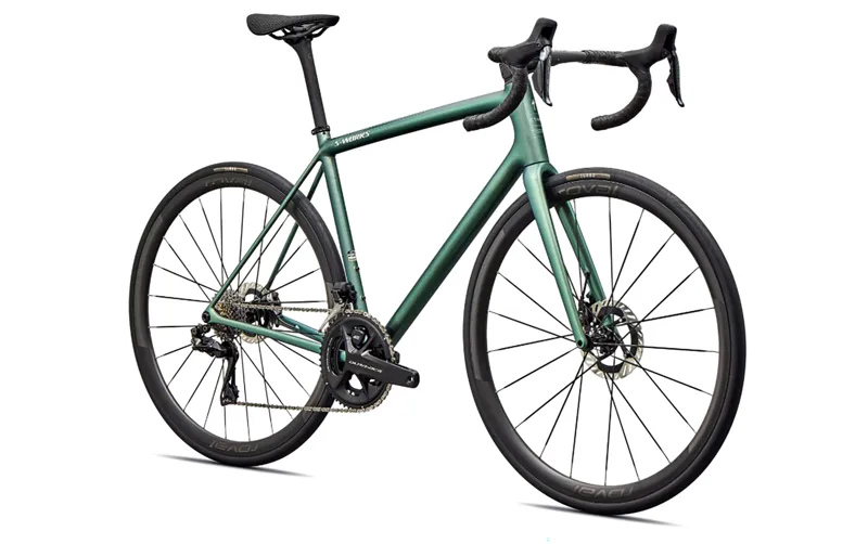 2026 S-Works Aethos 2 Shimano Dura-Ace Di2 Road Bike - Gloss Premium Fjord-1