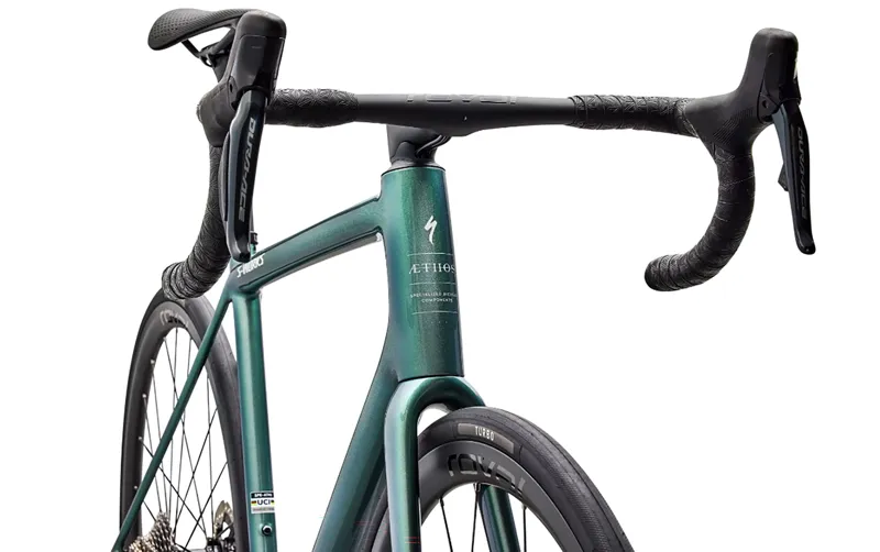 2026 S-Works Aethos 2 Shimano Dura-Ace Di2 Road Bike - Gloss Premium Fjord-4